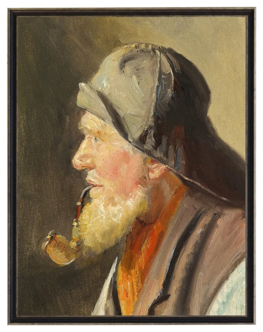 Vintage Sea Captain Painting ***