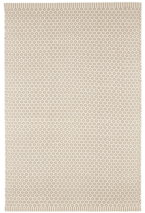 Finn Khaki Handwoven Indoor/Outdoor Rug 2x3