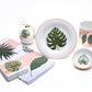 4 Piece Coaster Set - Tropical Palms