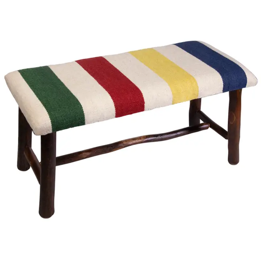 Hudson Bay Hickory Bench - Online Only
