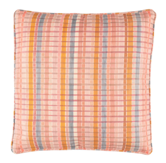 Cosmos Decorative Indoor/Outdoor Pillow - Coral - 22" Square