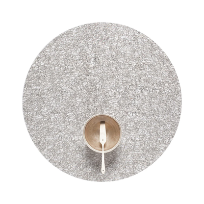Metallic Lace Tablemat - Round - 15.5" - Online Only