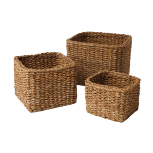 Seagrass Set of 3 Baskets
