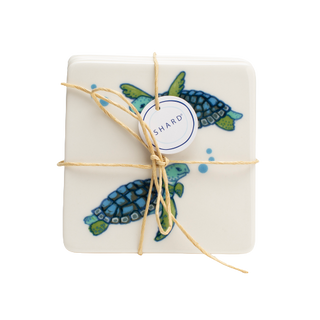 Turtles 4 Piece Coaster Set
