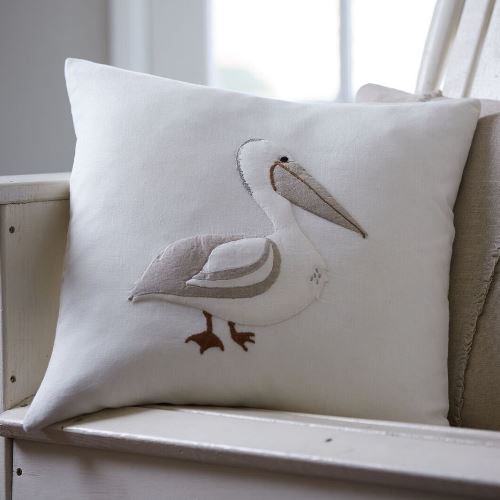 Pelican Porch Pillow 21x21
