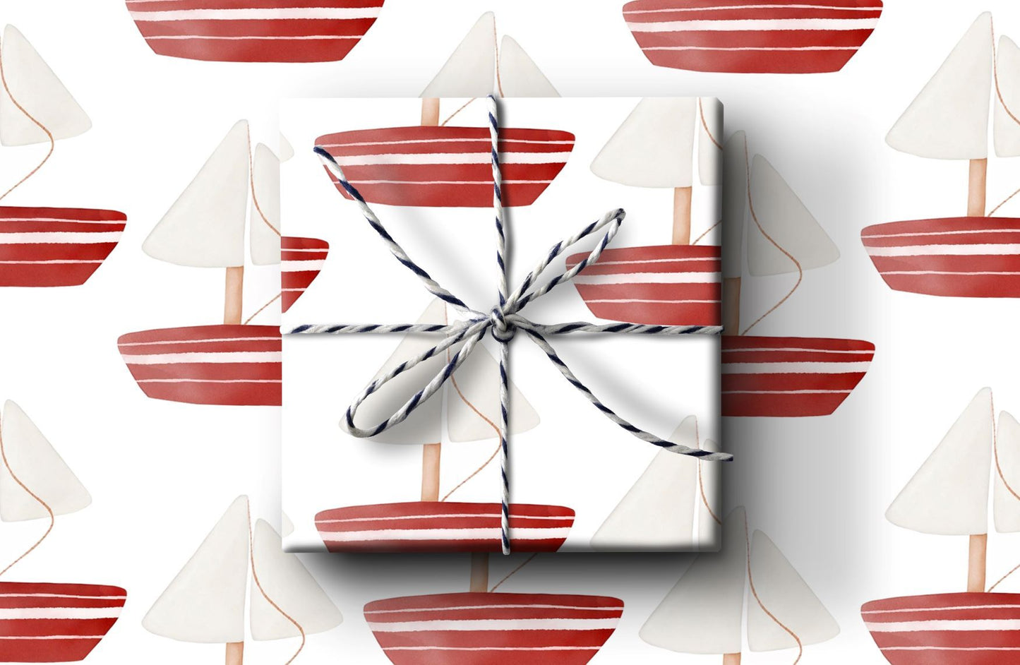 Sailboat Wrapping Paper