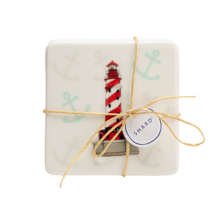 Lighthouse Michigan 4 Piece Coaster Set
