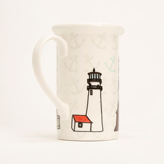Lighthouses Pitcher
