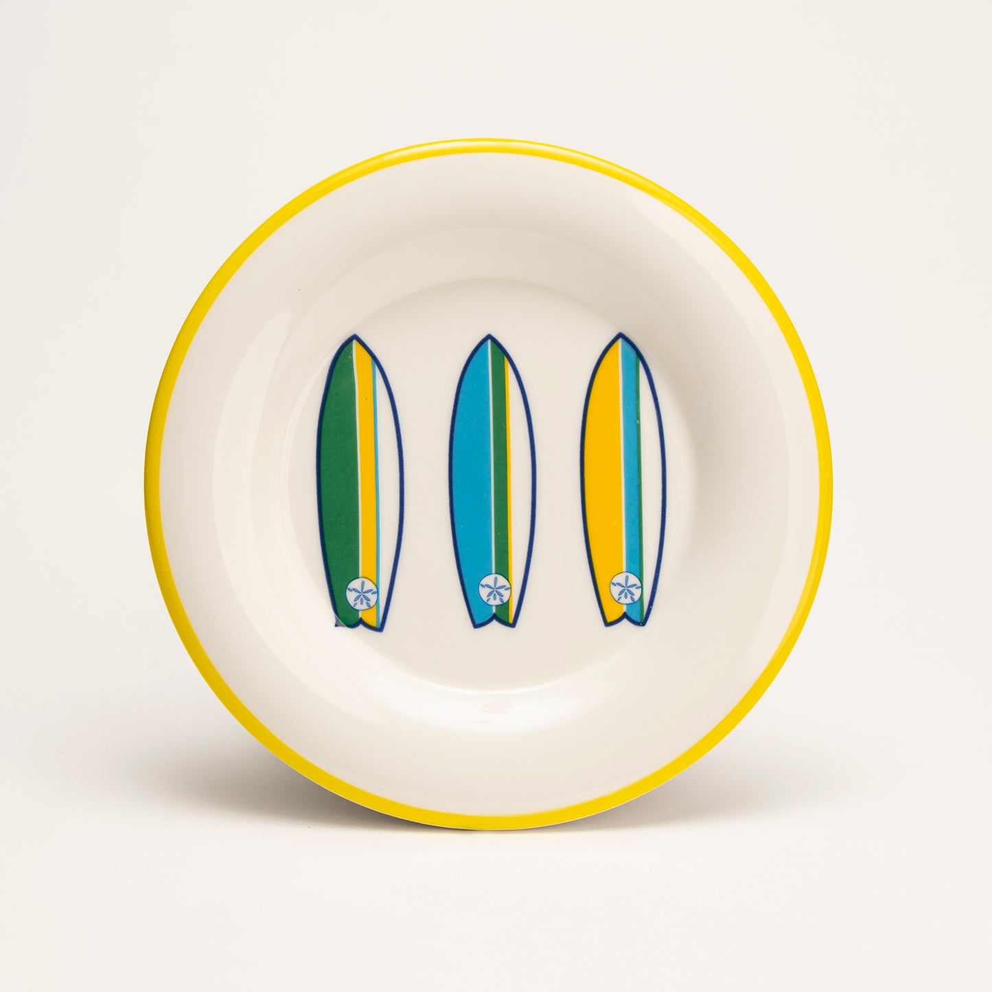 Surfboard Round Plate