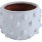 Terracotta Planter with Raised Dots Small