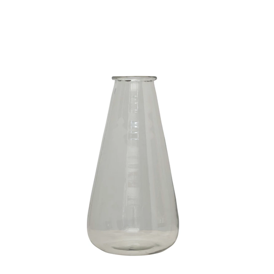 Hand-Blown Vintage Reproduction Glass Vase