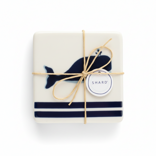 Blue Whale 4 Piece Coaster Set  
