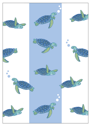Turtles Kitchen Towel
