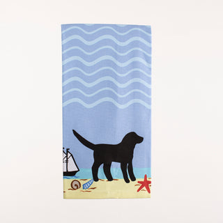 Beach Dogs Kitchen Towel
