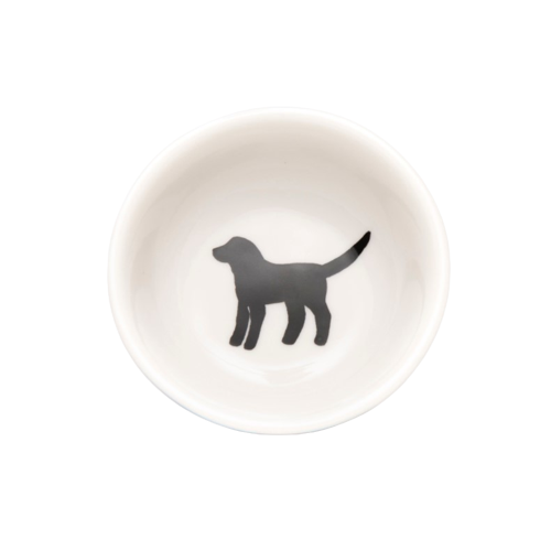 Beach Dog Black Tasting Bowl