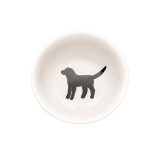 Beach Dog Black Tasting Bowl
