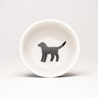 Beach Dog Black Tasting Bowl
