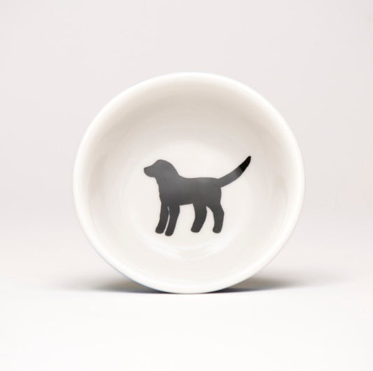 Beach Dog Black Tasting Bowl