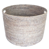White Storage Basket