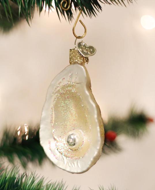 Oyster with Pearl Ornament