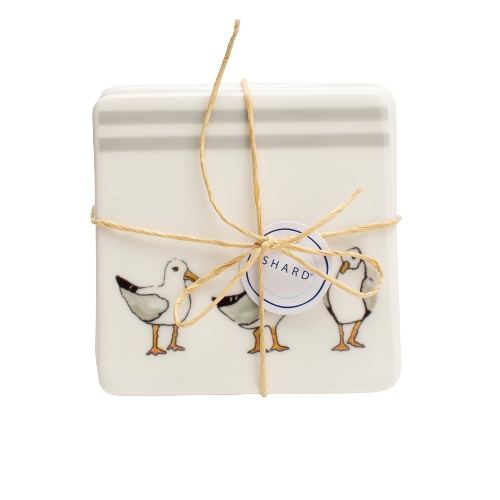 Seagulls 4 Piece Coaster Set