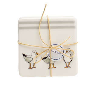 Seagulls 4 Piece Coaster Set
