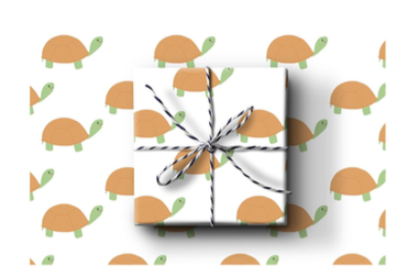 Turtle Wrapping Paper