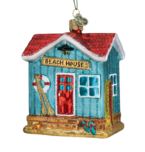 Beach House Ornament