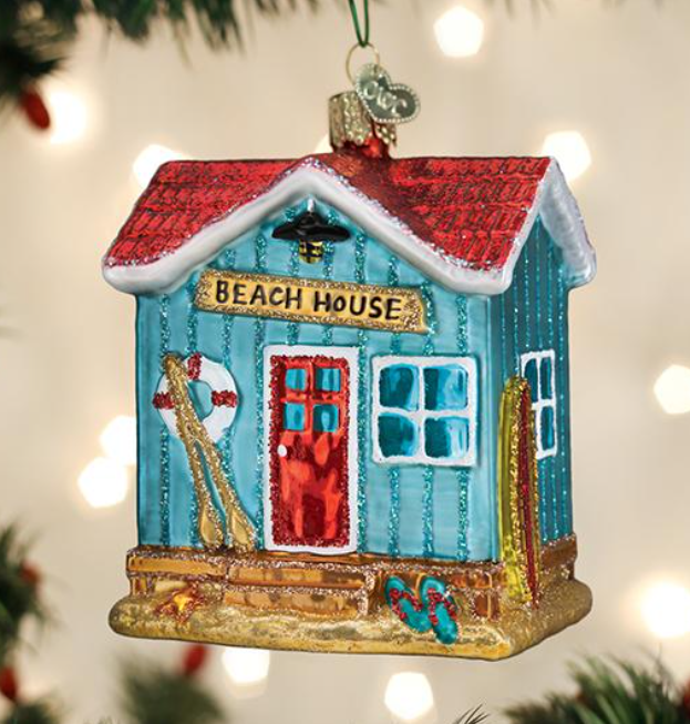 Beach House Ornament