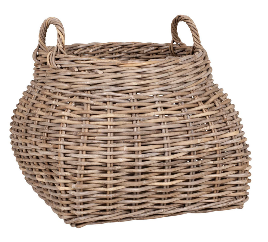 Buka Round Basket with Handles