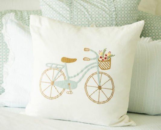 Beach Bicycle Pillow
