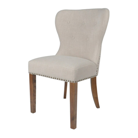 Paulie Upholstered Dining Chair Beige