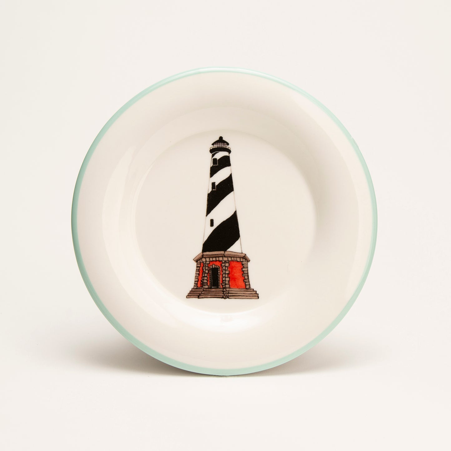 Lighthouse Outer Banks Round Plate