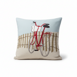 Beach Cruiser 21" x 21" Pillow
