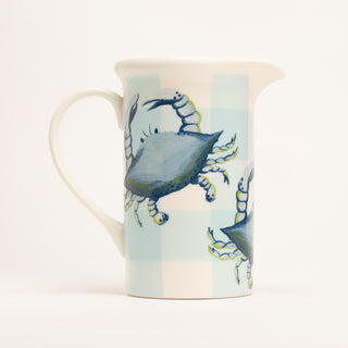 Blue Crab Pitcher
