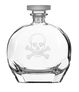 Skull and Crossbones Whiskey Decanter
