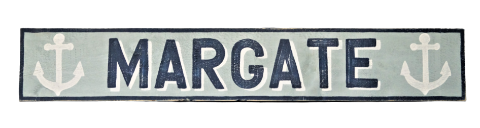 Margate Reclaimed Wood Sign