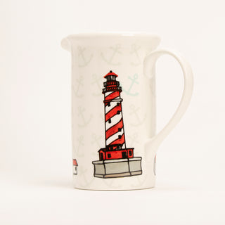 Lighthouses Pitcher
