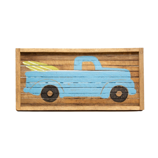 Truck with Surfboards Rectangle Tobacco Tray