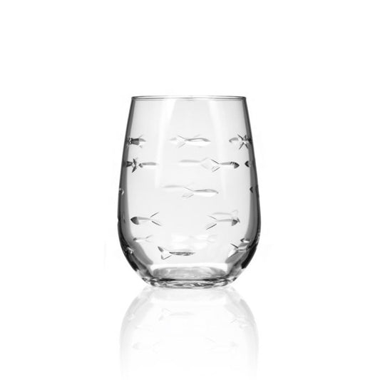 School of Fish 17oz Stemless Wine Tumbler