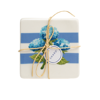Hydrangea 4 Piece Coaster Set
