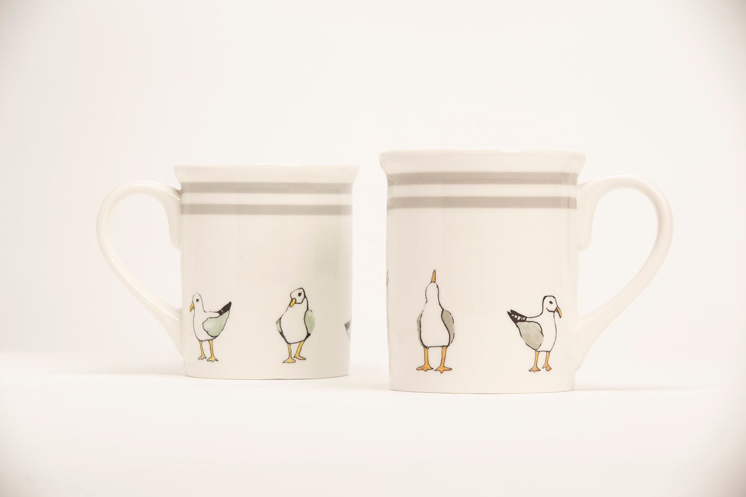 The Spotted Whale Seagulls Mug