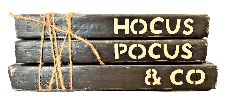 Hocus Pocus Book Stack