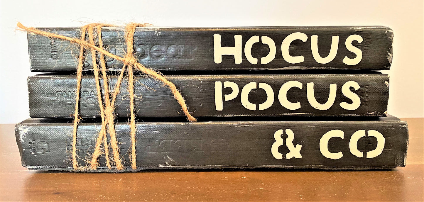 Hocus Pocus Book Stack