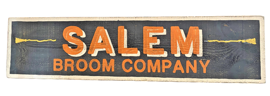 Salem Broom Company Reclaimed Wood Sign