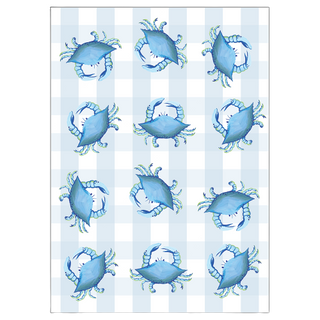 Blue Crab Kitchen Towel
