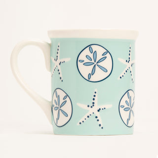 Aqua Shells Mug
