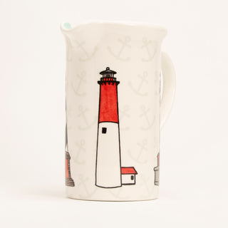 Lighthouses Pitcher
