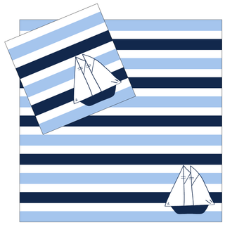Coastal Village Napkin
