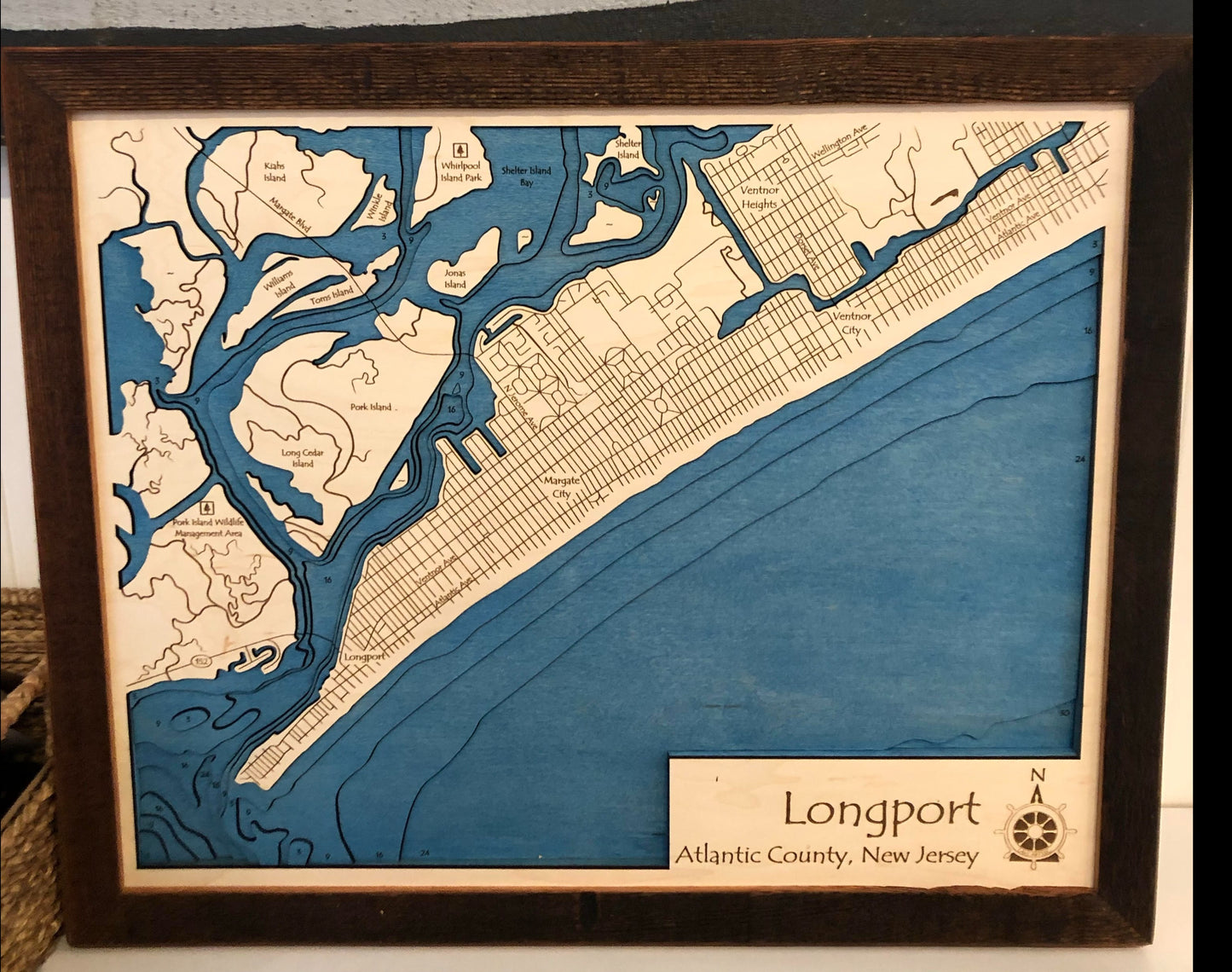 Longport 16x20 3D Rustic Frame